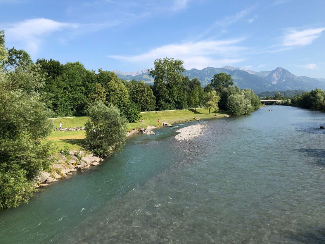 Iller bei Sonthofen