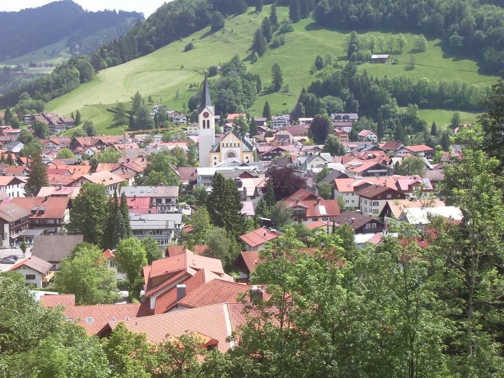 Panoramablick auf Oberstaufen