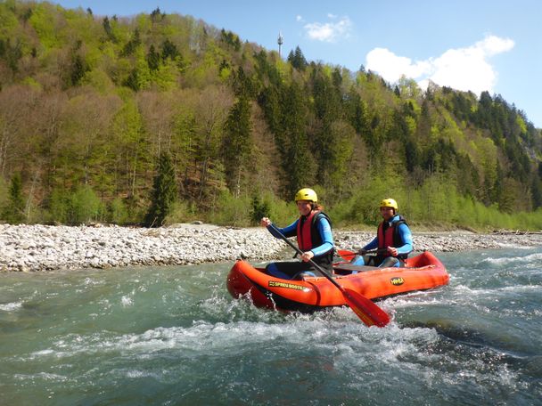 Rafting Klassiker im Canadier mit MAP-Erlebnis
