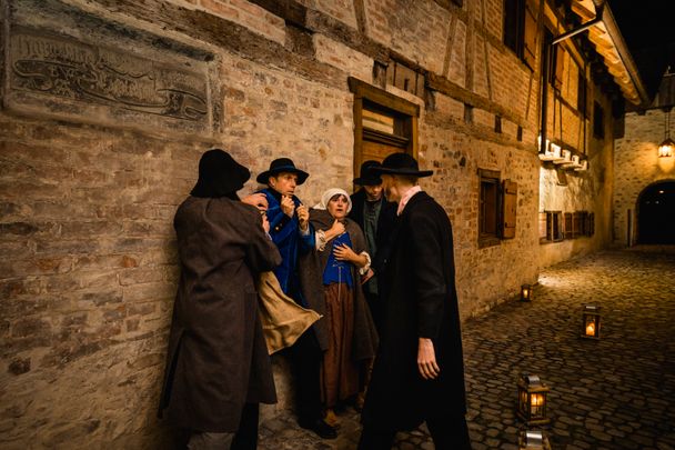 Ein spannendes Gassenspiel - Von Gaunern, Galgenvögeln und Gefahren