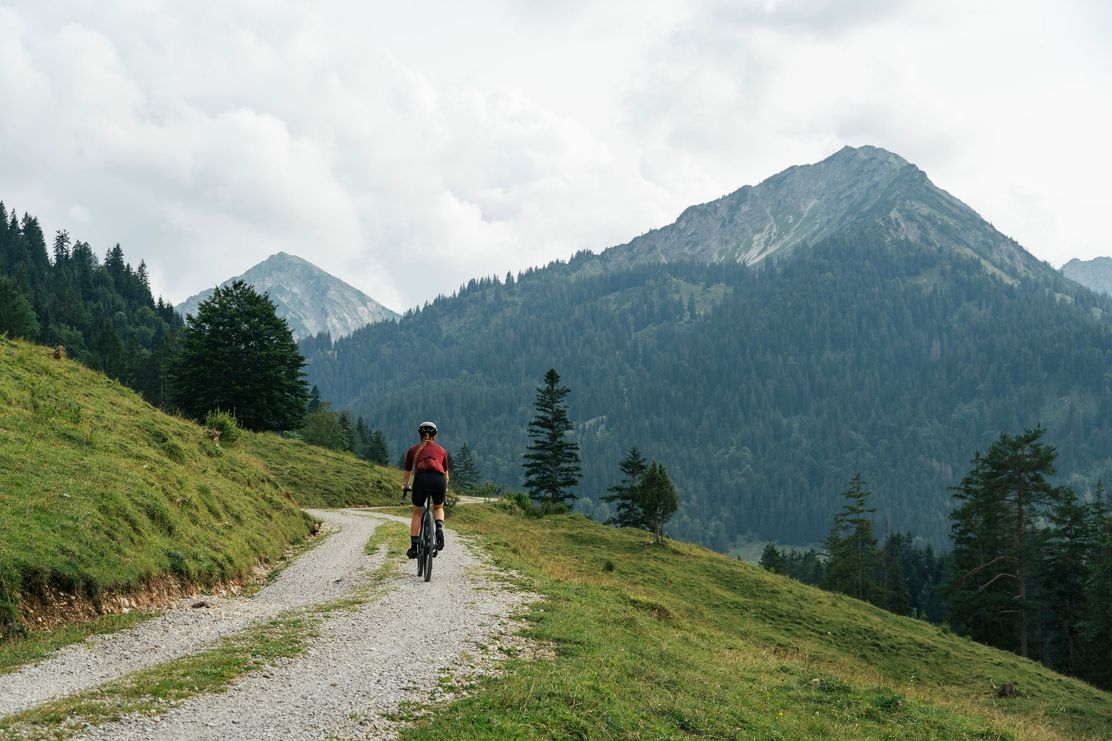 3-Täler-Gravel-Tour mit Abstecher zum Vilsalpsee