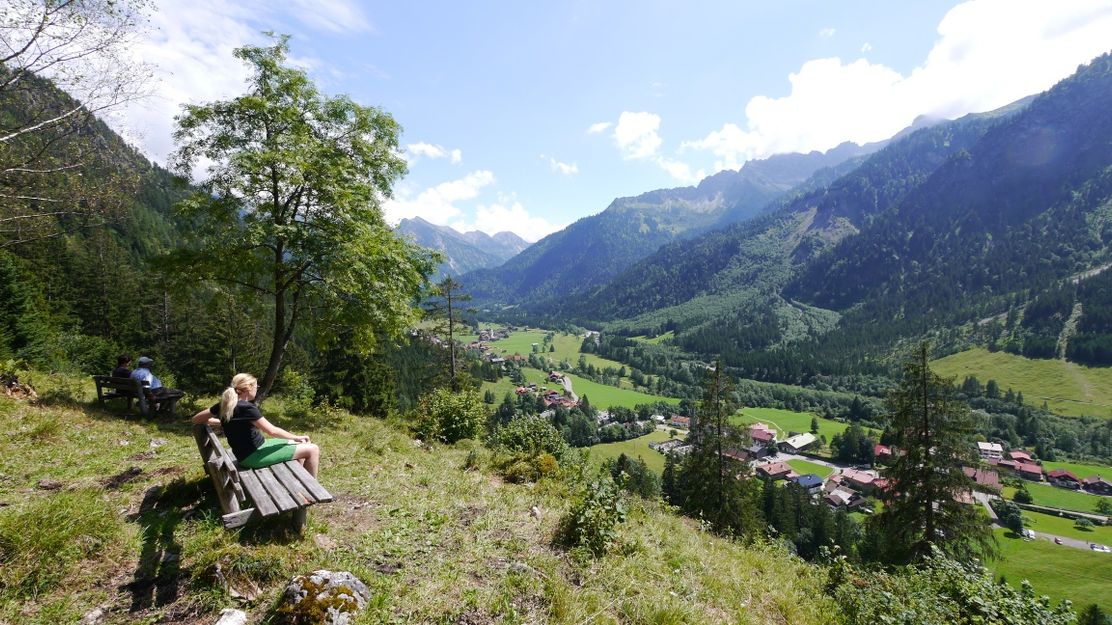 Aussicht auf Hinterstein