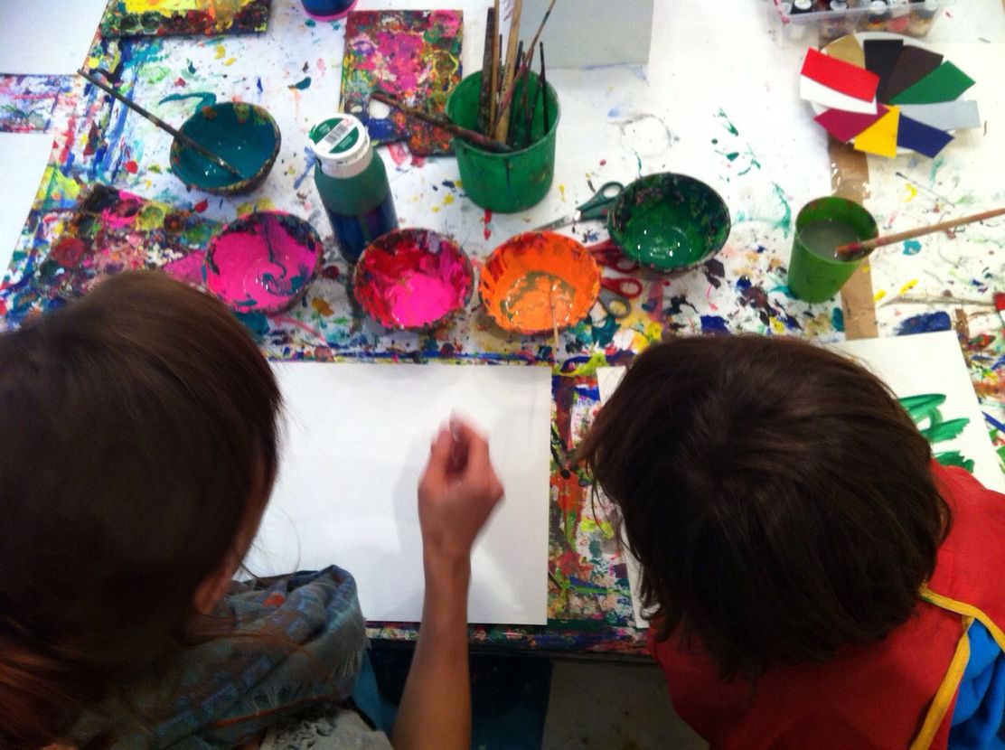 Workshop Kunst unter der Lupe