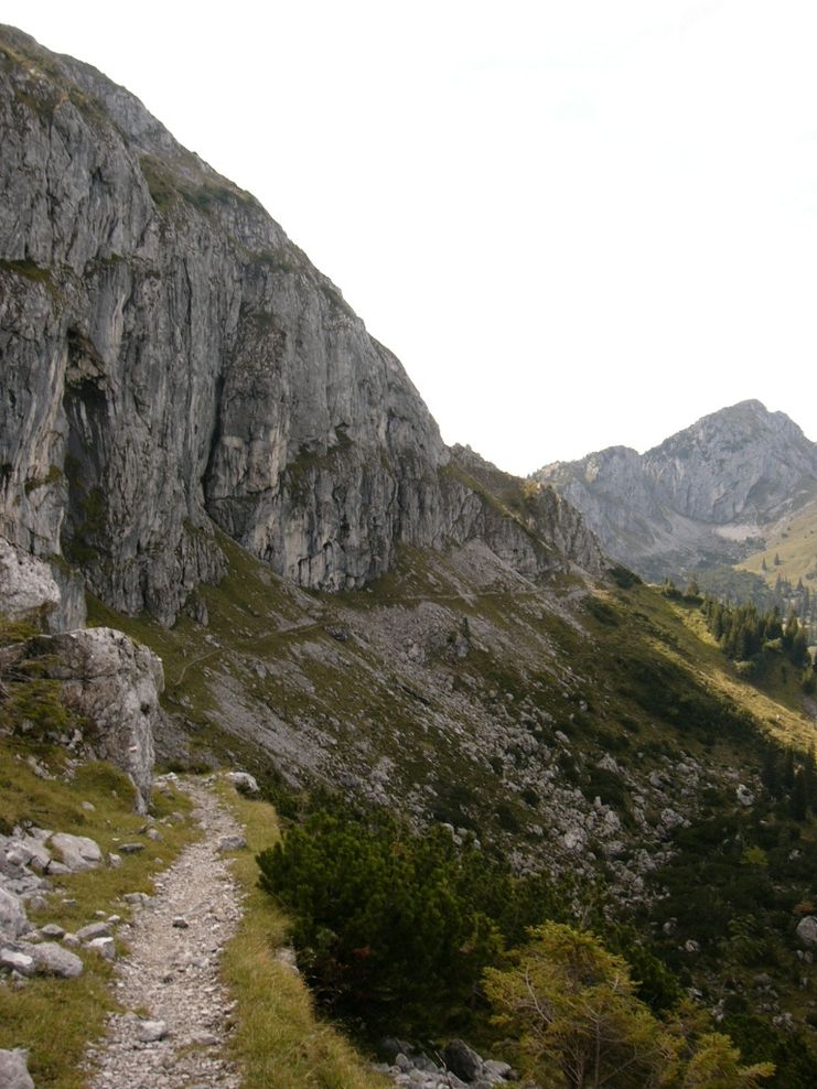 Weg zum Gabelschrofen bei Schwangau