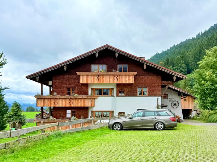 Blick aufs Haus