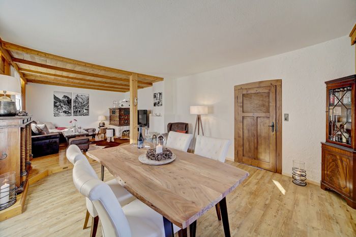 Wohn- und Essbereich Cattlelodge