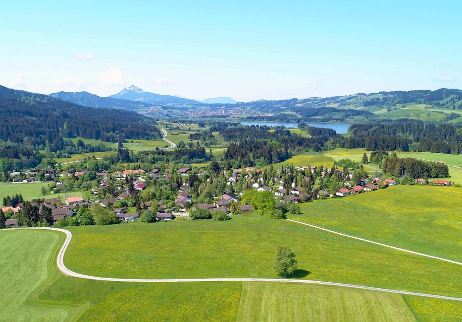 Feriendorf von oben