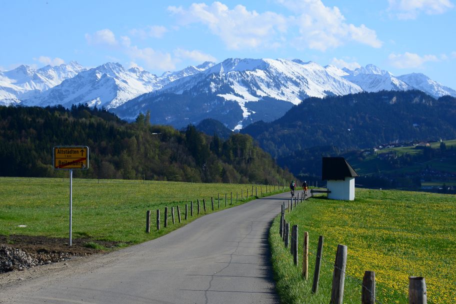Weg von Beilenberg nach Altstädten