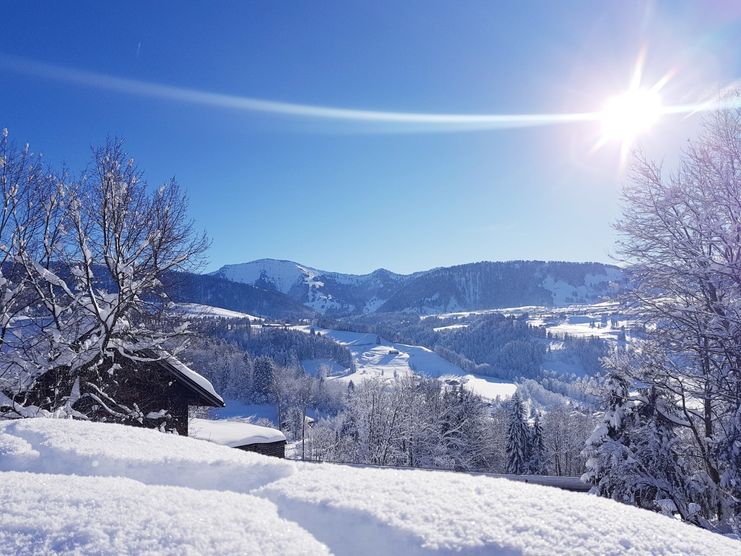 Wintertag in Oberstaufen
