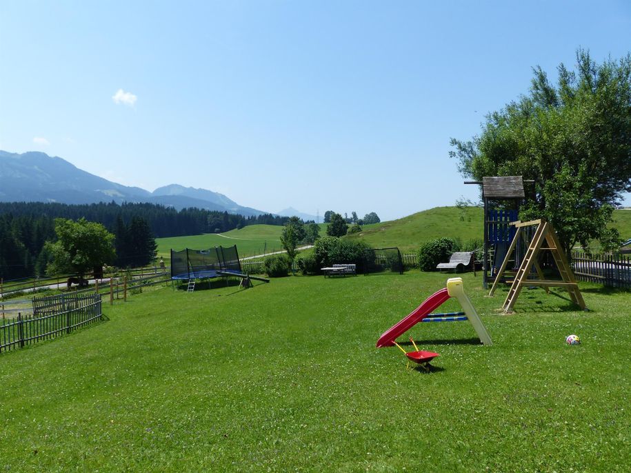 Spielplatz mit traumhafter Aussicht