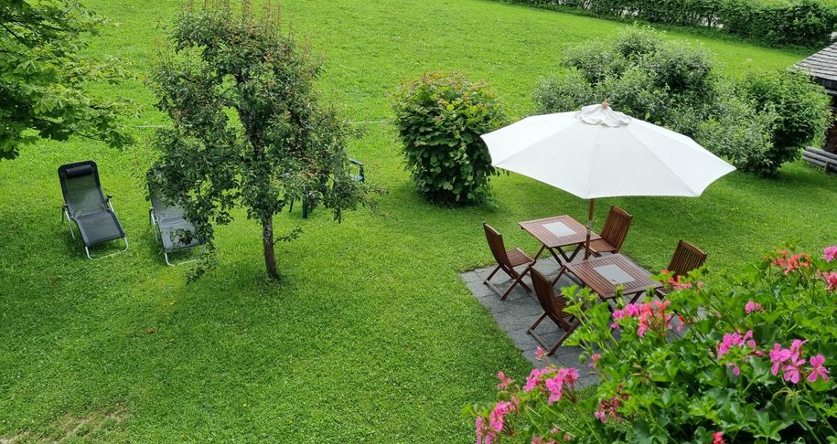 Sitzbereich im Garten