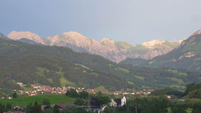 Panorama vom Balkon