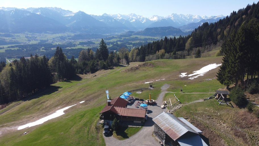 Oberstdorfer Berge im Hintergrund