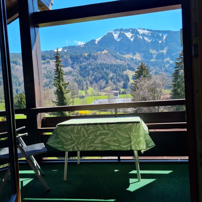Aussicht aus Wohnzimmer