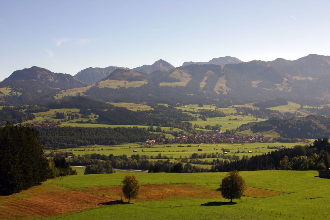 Altstädten von der Wittelsbacher Höhe