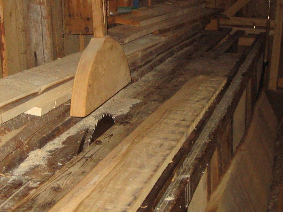 Obermühle-Säge in Fischen