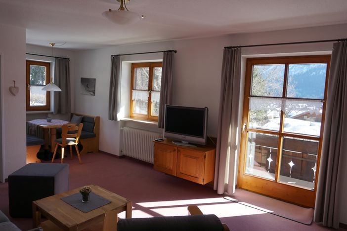 Wohnzimmer Fewo Breitenberg