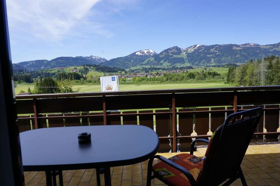 Herrlicher Bergblick von Balkon und Terrasse