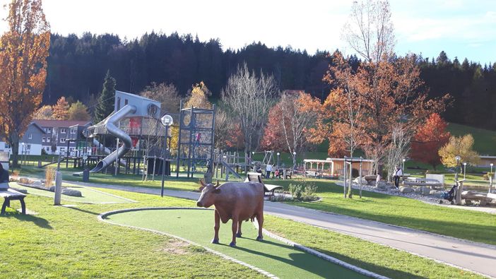 Oberstaufen Park m. Erlebnisspielplatz u. Minigolf