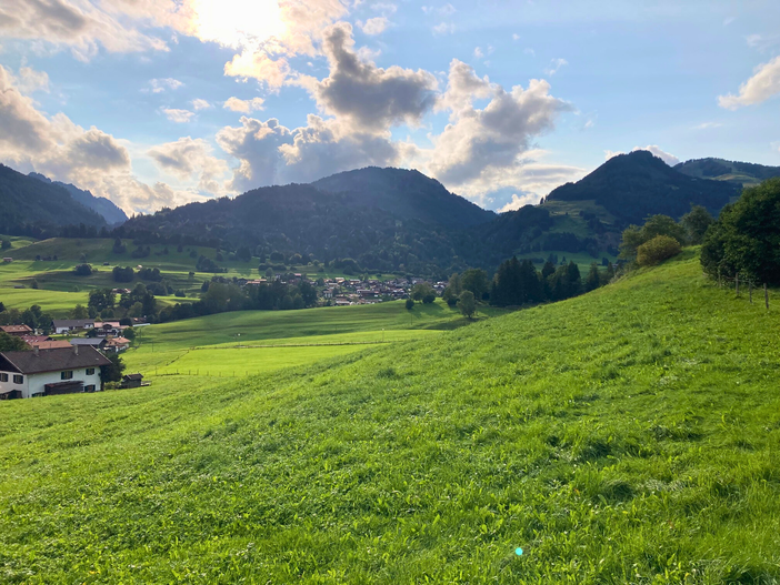Blick nach Obermaiselstein