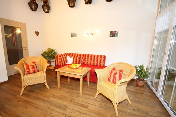 Fewo Alpenrose Wohnzimmer