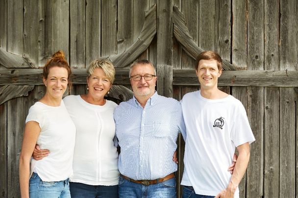 Kilian Stückler mit Familie