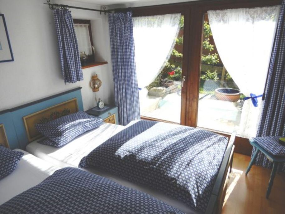 Terrasse vor dem Schlafzimmer