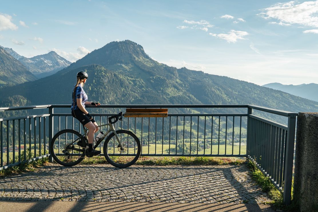 Aussicht auf das Allgäu