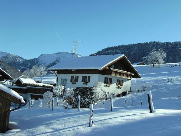 Haus Denz im Winter