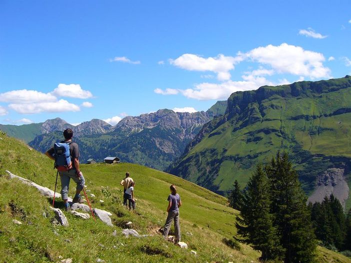 in unberührter Natur wandern, das tut gut