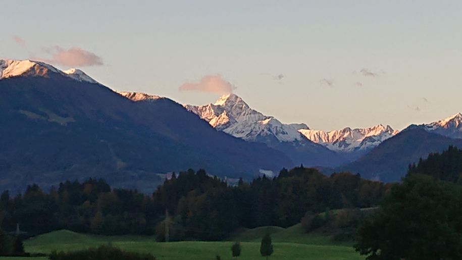 Blick in die Oberstdorfer Berge
