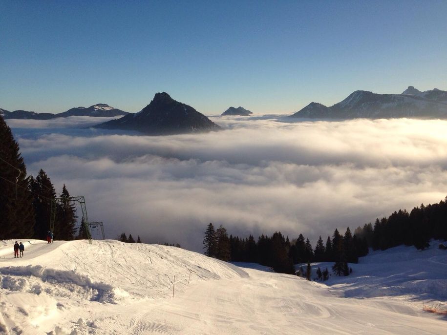 Aussicht Spieserlift Bergstation