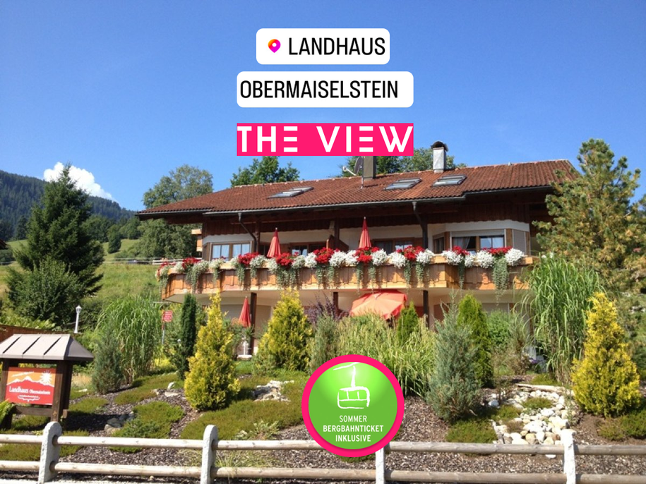 Landhaus Obermaiselstein THE VIEW