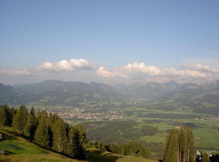 Schauen sie von oben auf diese herrliche