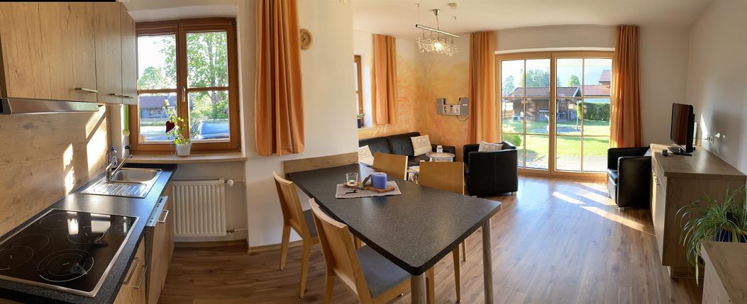 Küche Fewo Schloßblick