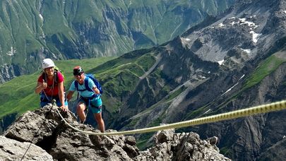 Geführte Klettertour auf die Trettachspitze