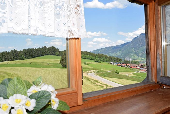 Aussicht auf den Grünten