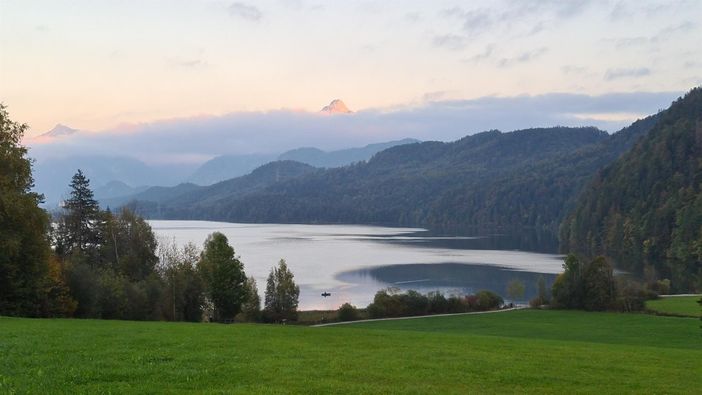 Blick auf den Weissensee