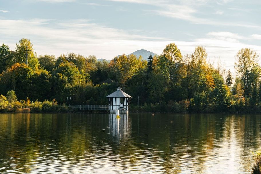 Steg am Rottachspeicher