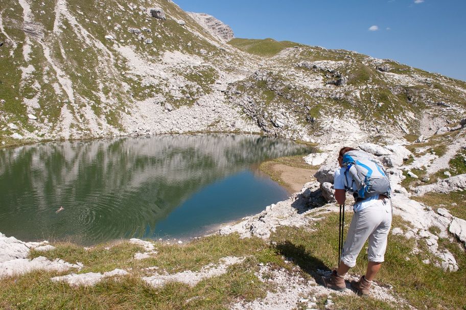 Am Laufbichelsee zwischen Edmund-Probst-Haus und Bad Hindelang