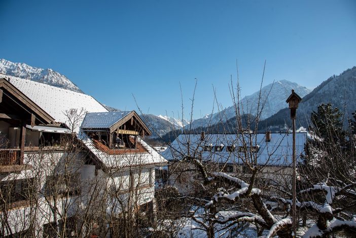 Aussicht vom Südbalkon