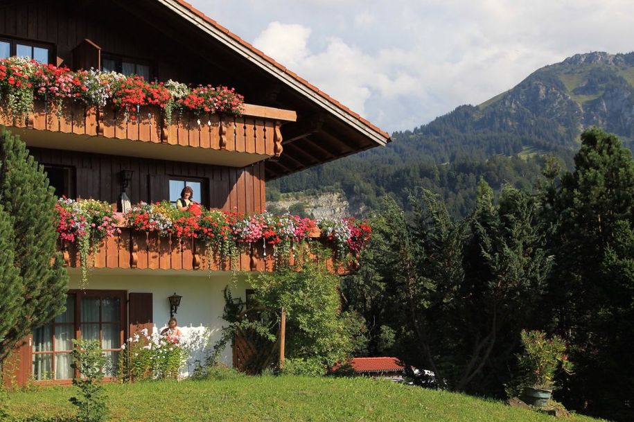 Unsere Lage wunderbar idylisch