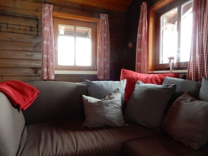 Wohnzimmer mit Nebelhornblick