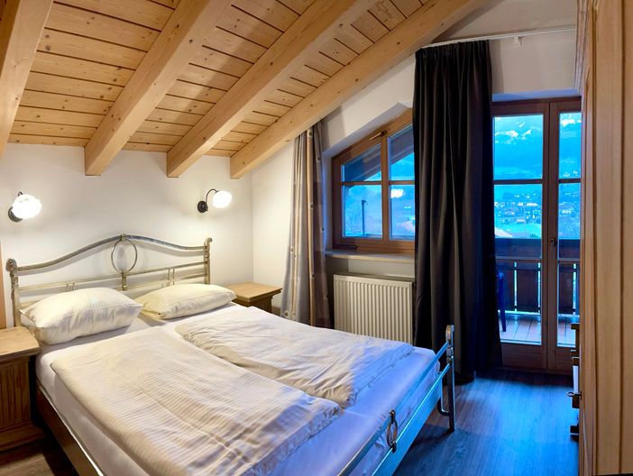 Schlafzimmer Gipfelsicht