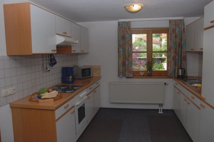 Ferienwohnung Blau - Küche