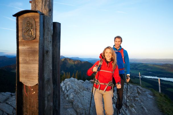 Gipfelkreuz auf der Alpspitze