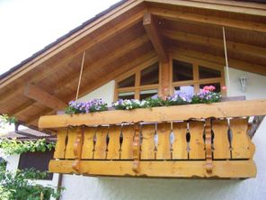 Balkon der Ferienwohnung