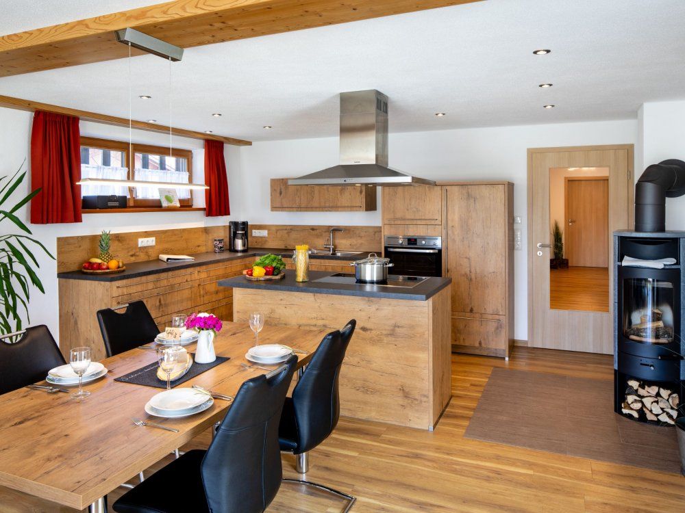 Küche Weideblick mit Kochinsel EG