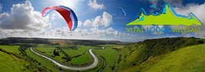 Wellness und Gleitschirmfliegen im Allgäu