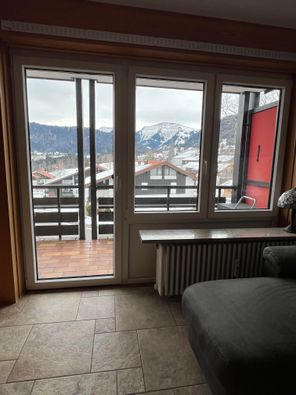 Ausblick vom Wohnzimmer